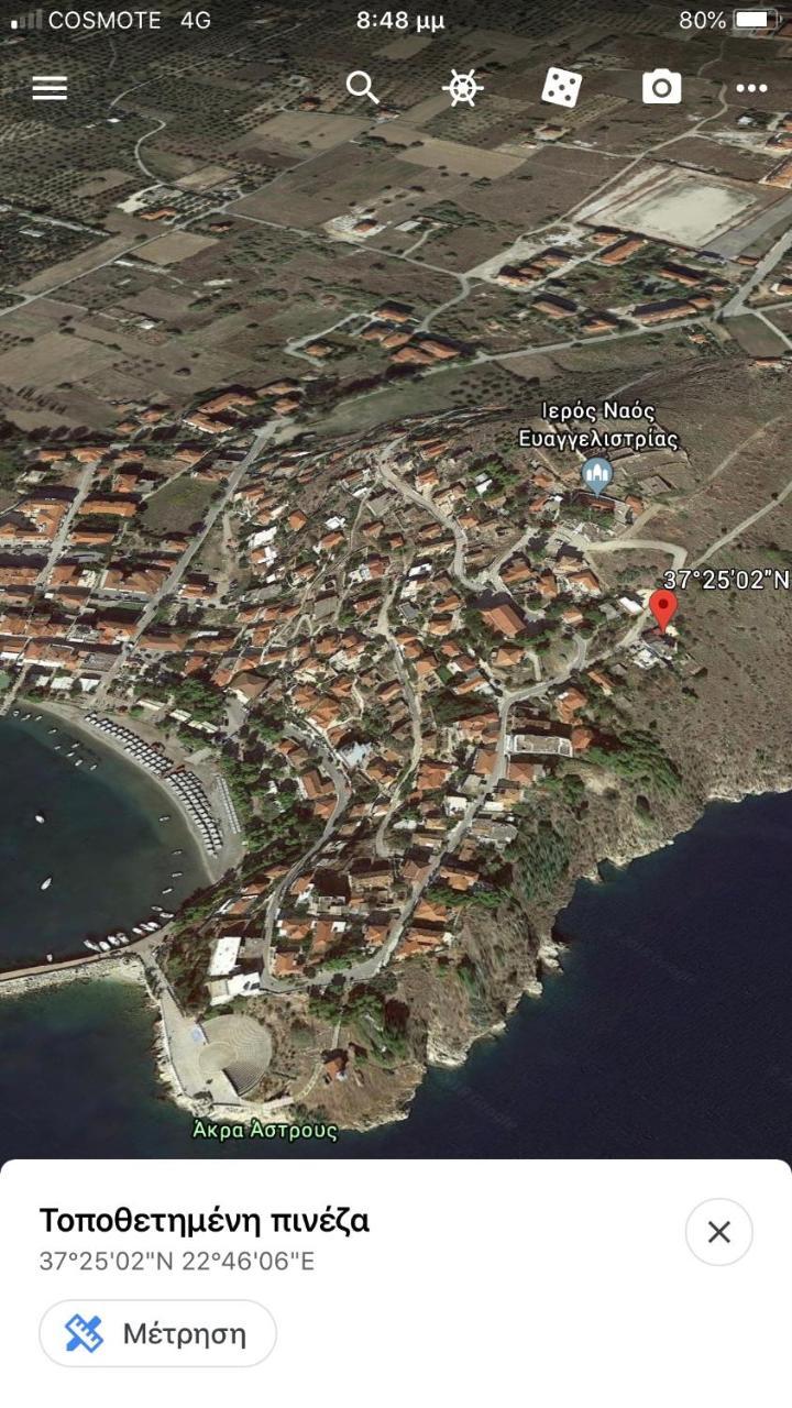 Villa Castle Sea View Parálion Ástros Eksteriør bilde
