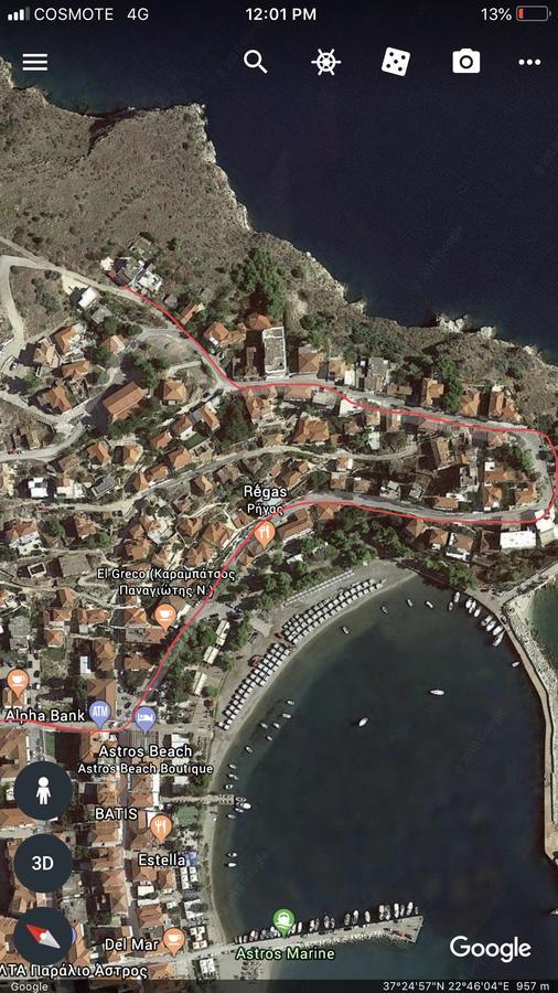 Villa Castle Sea View Parálion Ástros Eksteriør bilde